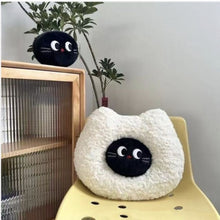 Kawaii Kitty Head Removable Plush Pillow 