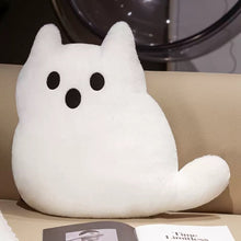Kawaii Black and White Surprise Cat Plush