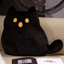 Kawaii Black and White Surprise Cat Plush