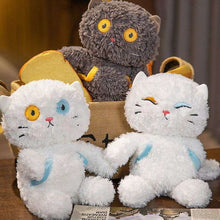 Kawaii White Cat Plush