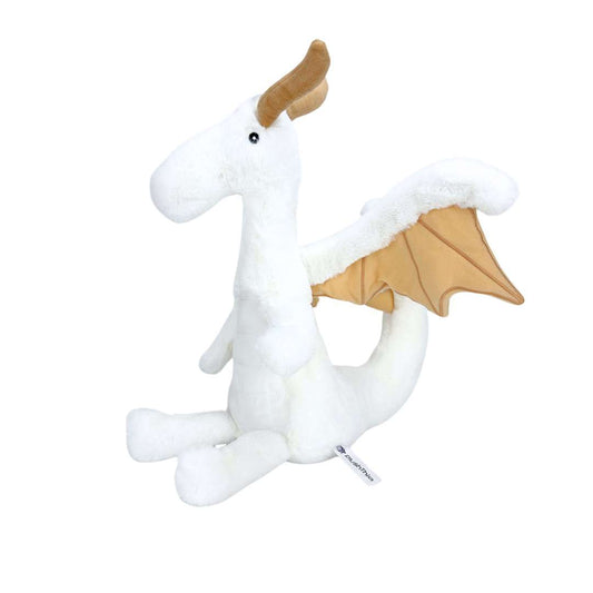 Kawaii White Dragon Stuffed Animal