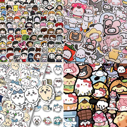 Kawaii series of stickers