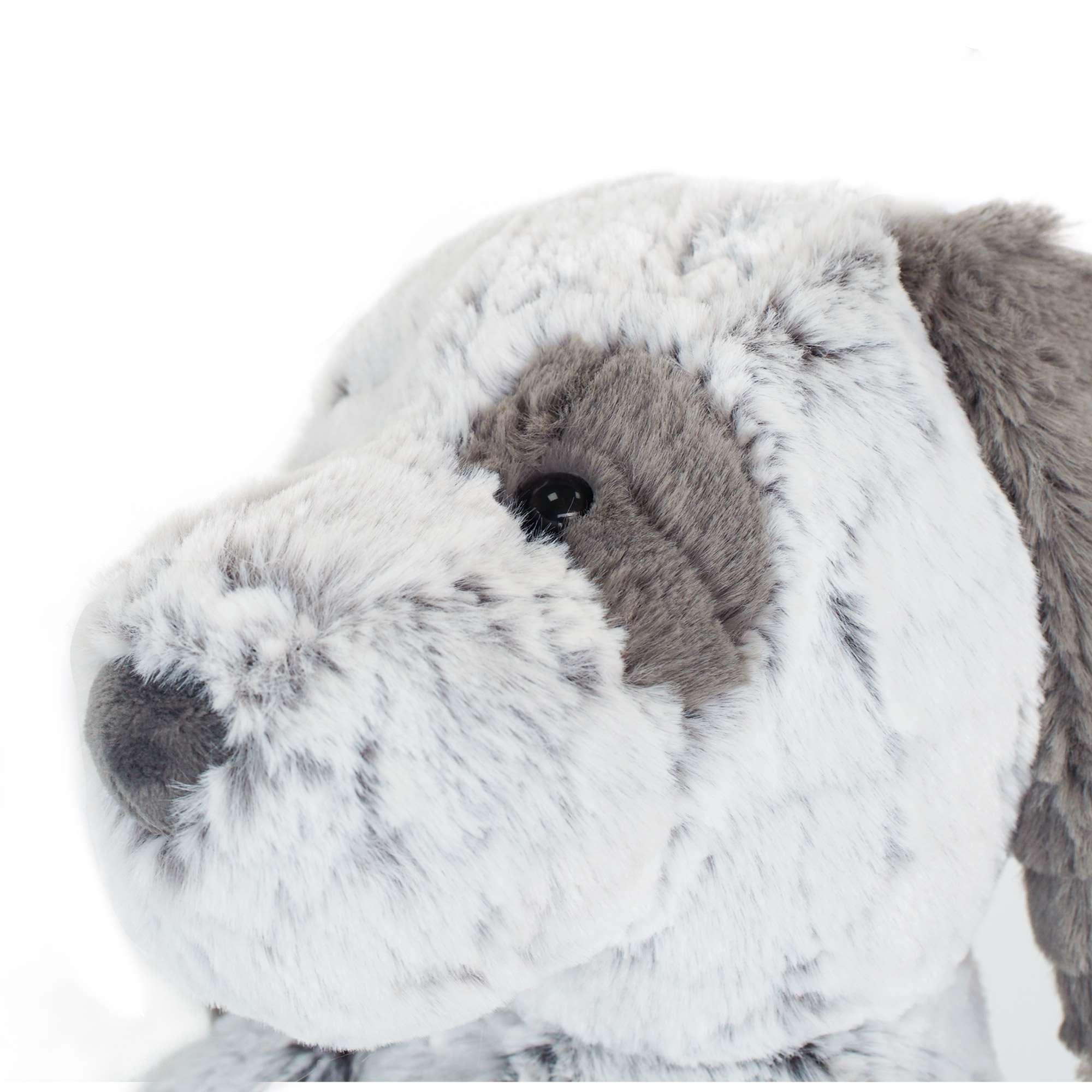 Gray dog sales stuffed animal