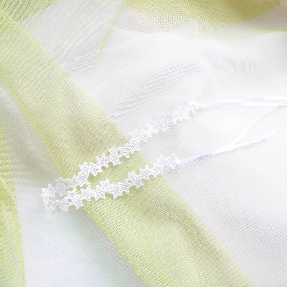 Lace Choker with Ribbon Accent Cord