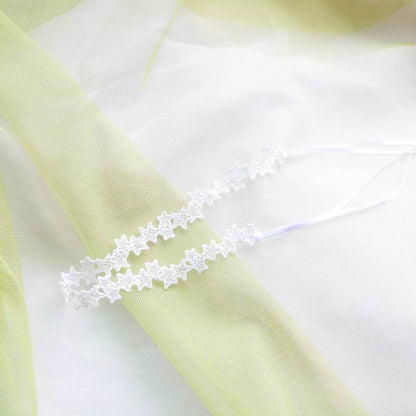 Lace Choker with Ribbon Accent Cord