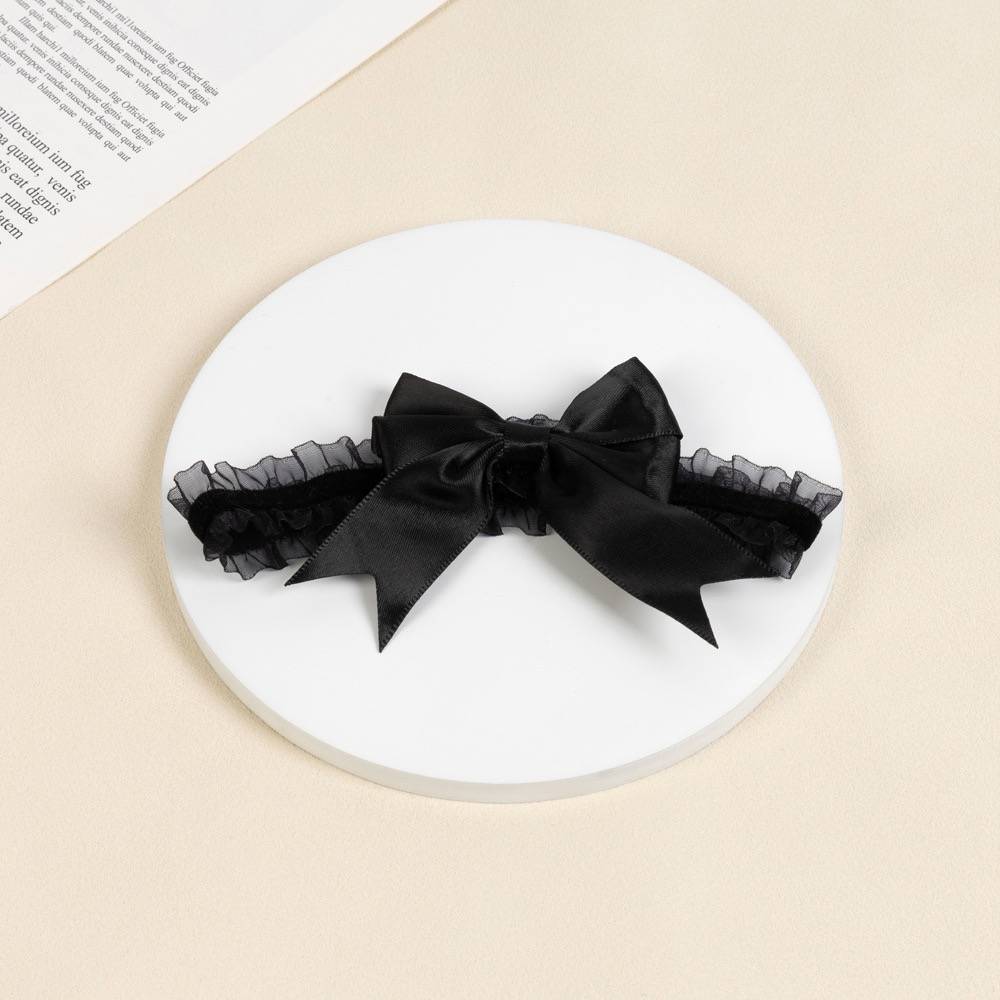 Cute Frill Ribbon Lace Thigh Choker