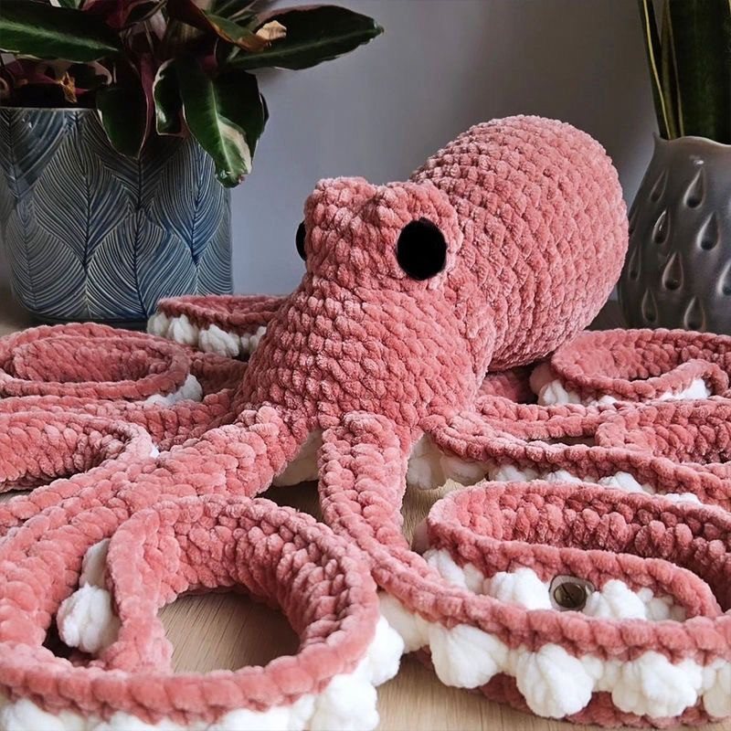 Large Octopus Crochet DIY Kit
