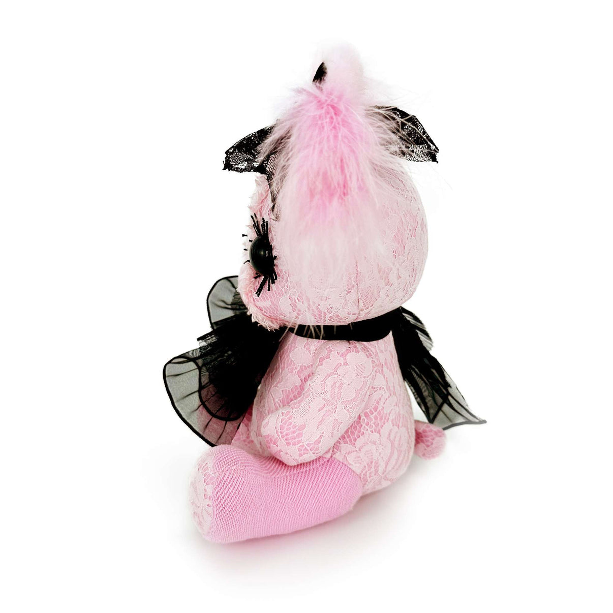 Pink Emo Bunny Stuffed Animal – PlushThis| Plushies & Stuffed Animals