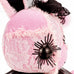Pink Emo Bunny Stuffed Animal
