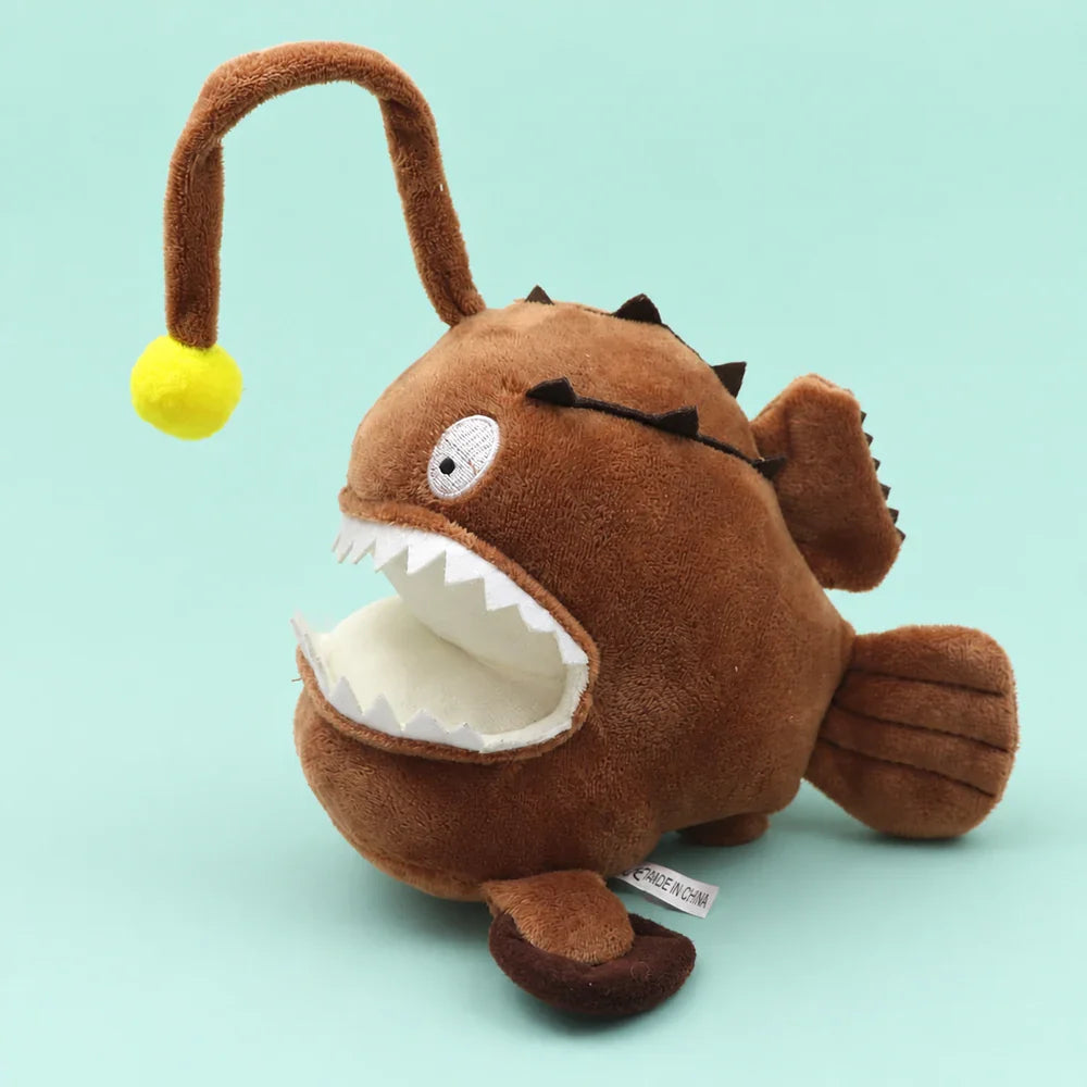 Light Brown Anglerfish Plush Toy Color Option