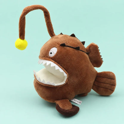 Light Brown Anglerfish Plush Toy Color Option