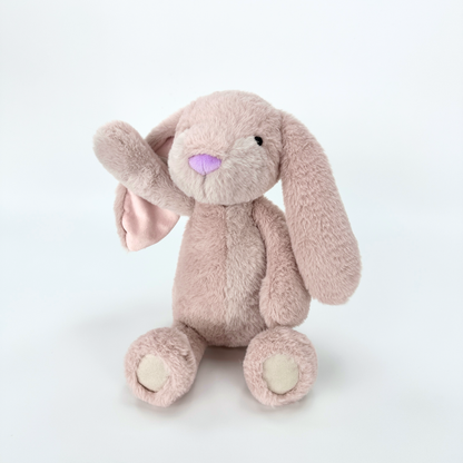soft pink color bunny plush
