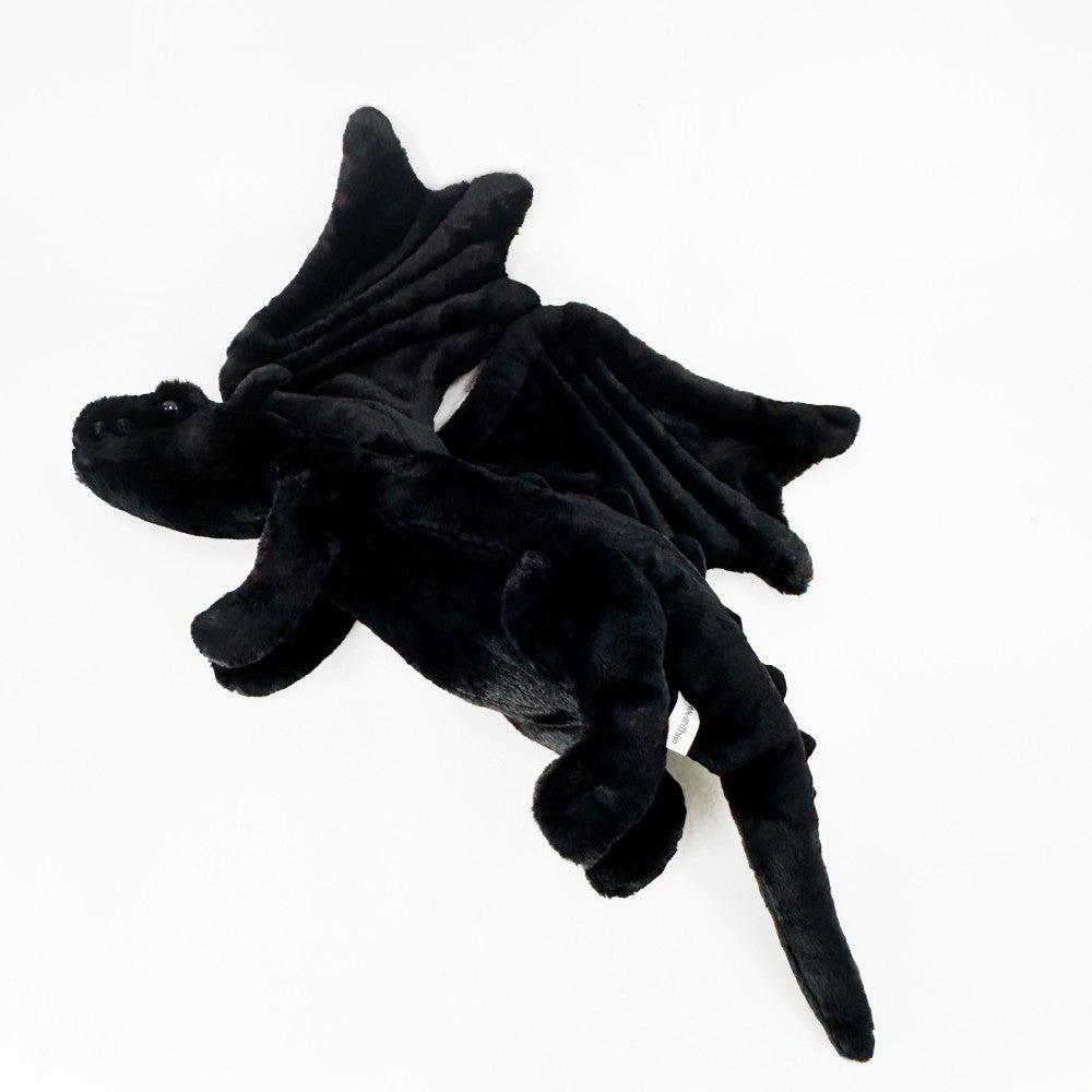 Luxury Snow Dragon Stuffed Animal White Art Doll