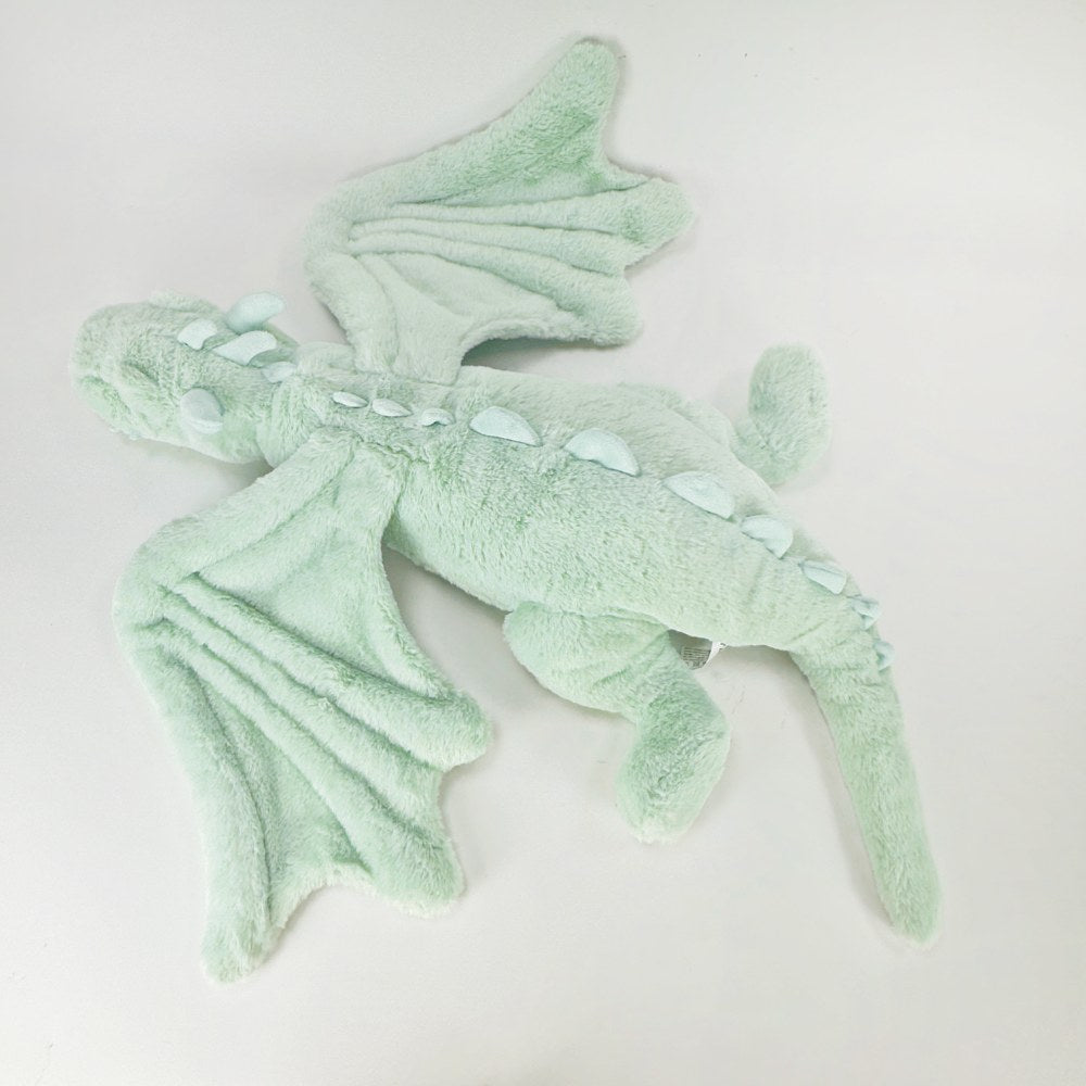 Luxury Snow Dragon Stuffed Animal White Art Doll