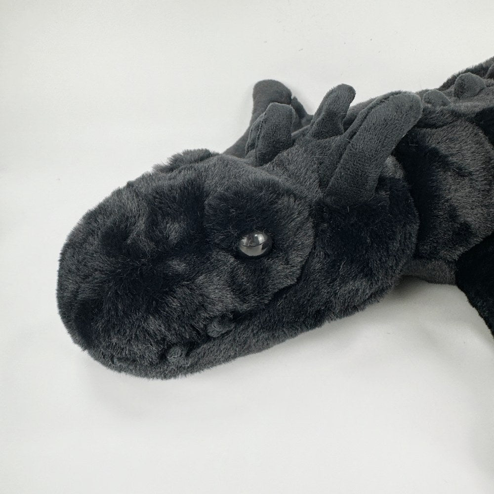 Luxury Snow Dragon Stuffed Animal White Art Doll