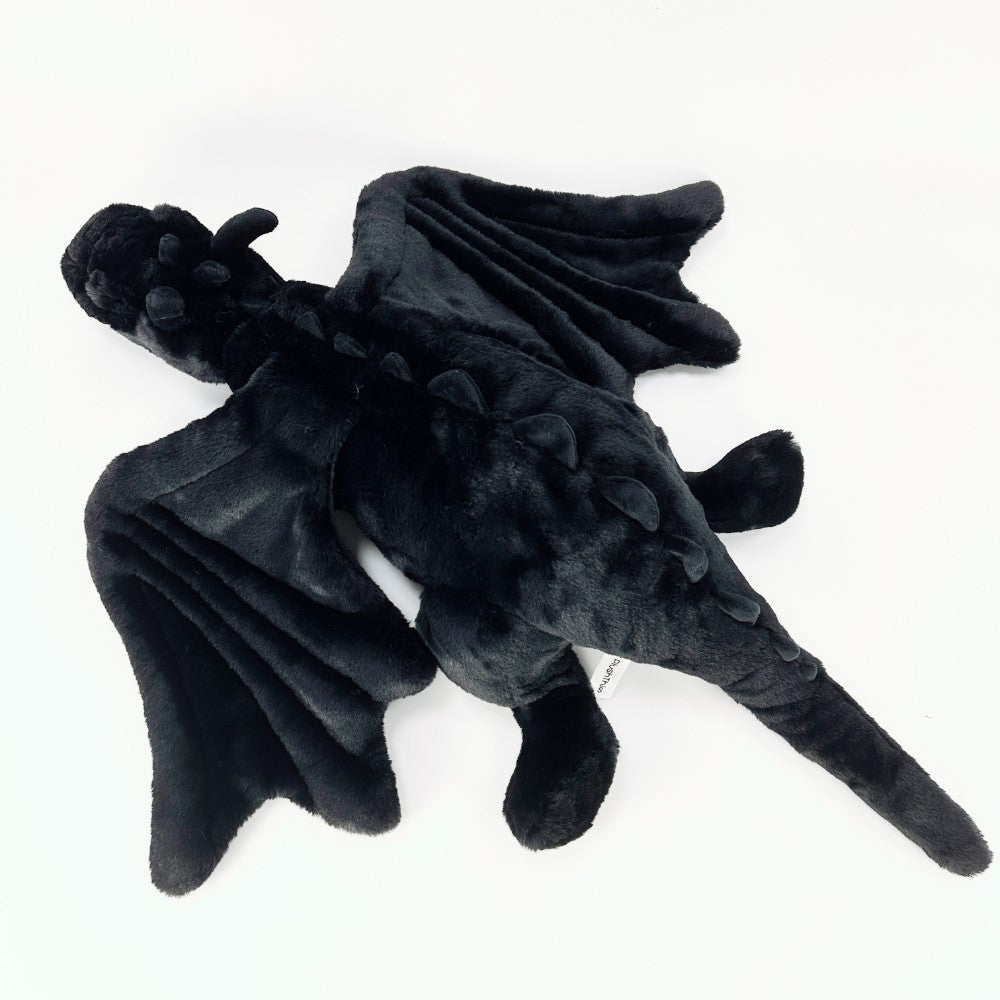 Luxury Snow Dragon Stuffed Animal White Art Doll