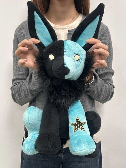 Great Ocean Blue Wolf Stuffed Animal