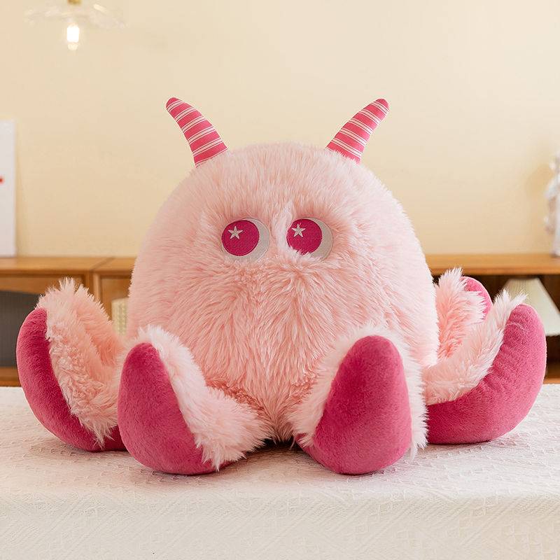 pink octopus stuffed animal