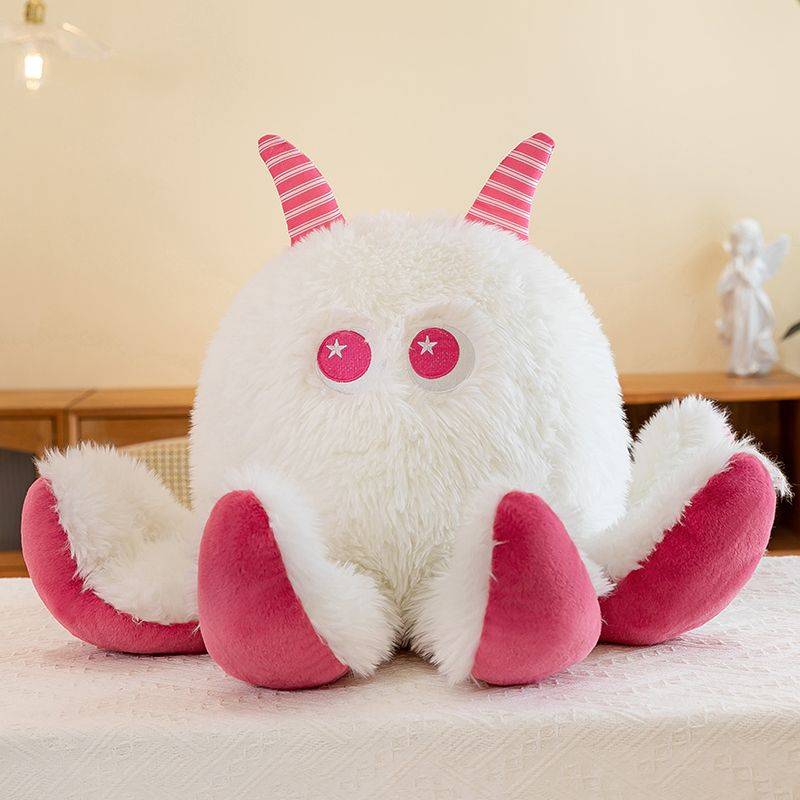 pink octopus stuffed animal