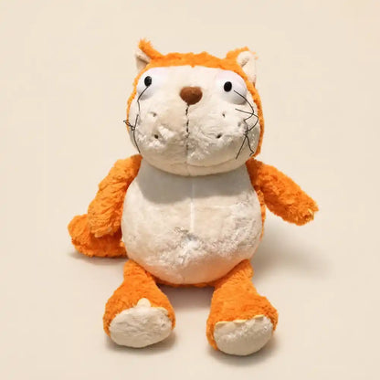 Orange Otter Plush Stuffed Animal Seated