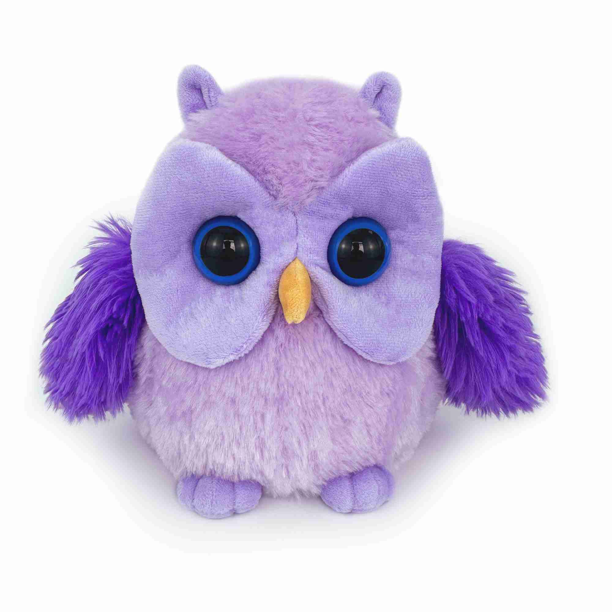 Purple owl store stuffed animal