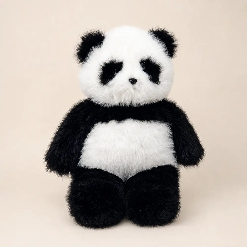 Giant Fuzzy Panda Plush – Front View