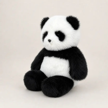 Giant Fuzzy Panda Plush – Side View