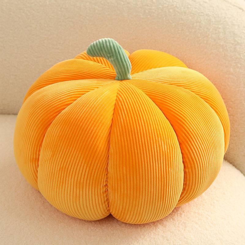 orange pumpkin stuffed animal