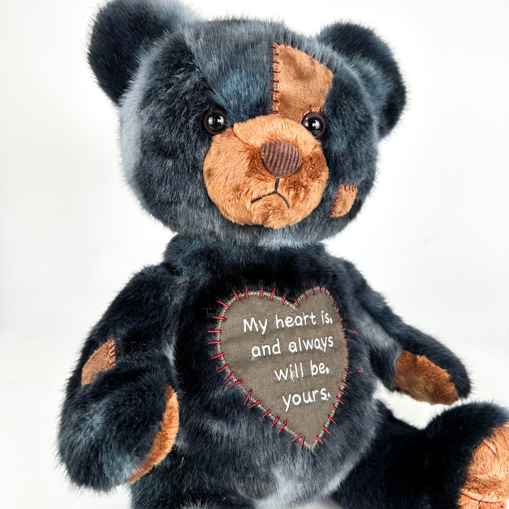 Animal en peluche Ourson Gothique Amoureux