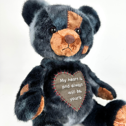 Animal en peluche Ourson Gothique Amoureux