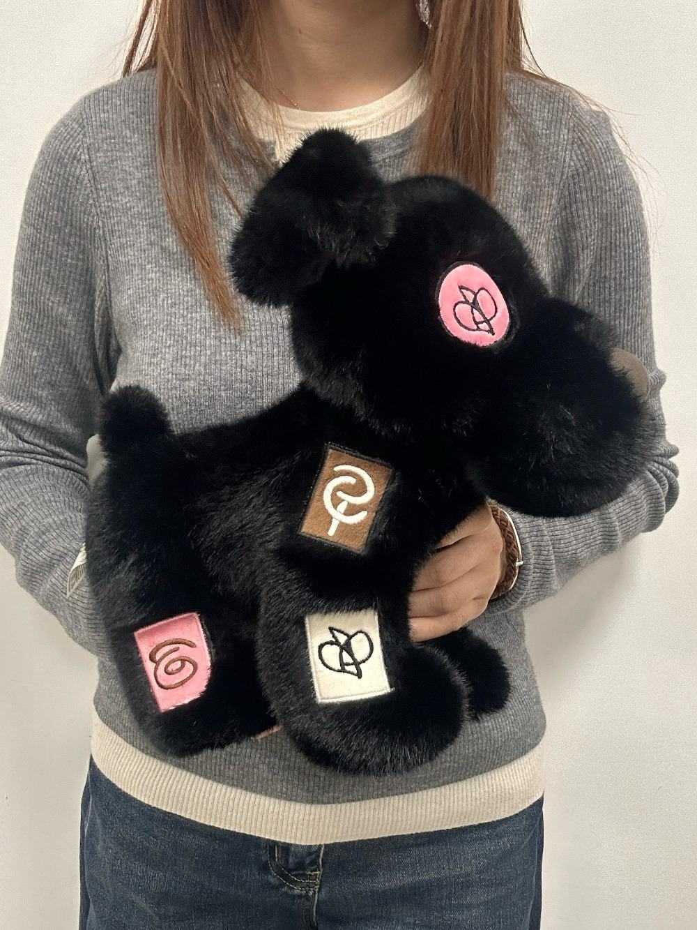 Punk Patchwork Puppy Plush