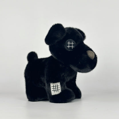 Punk Patchwork Puppy Plush