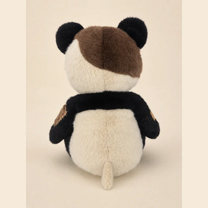 Steampunk Panda Stuffed Animal - Back View