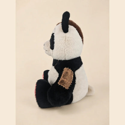 Steampunk Panda Stuffed Animal - Left Side View