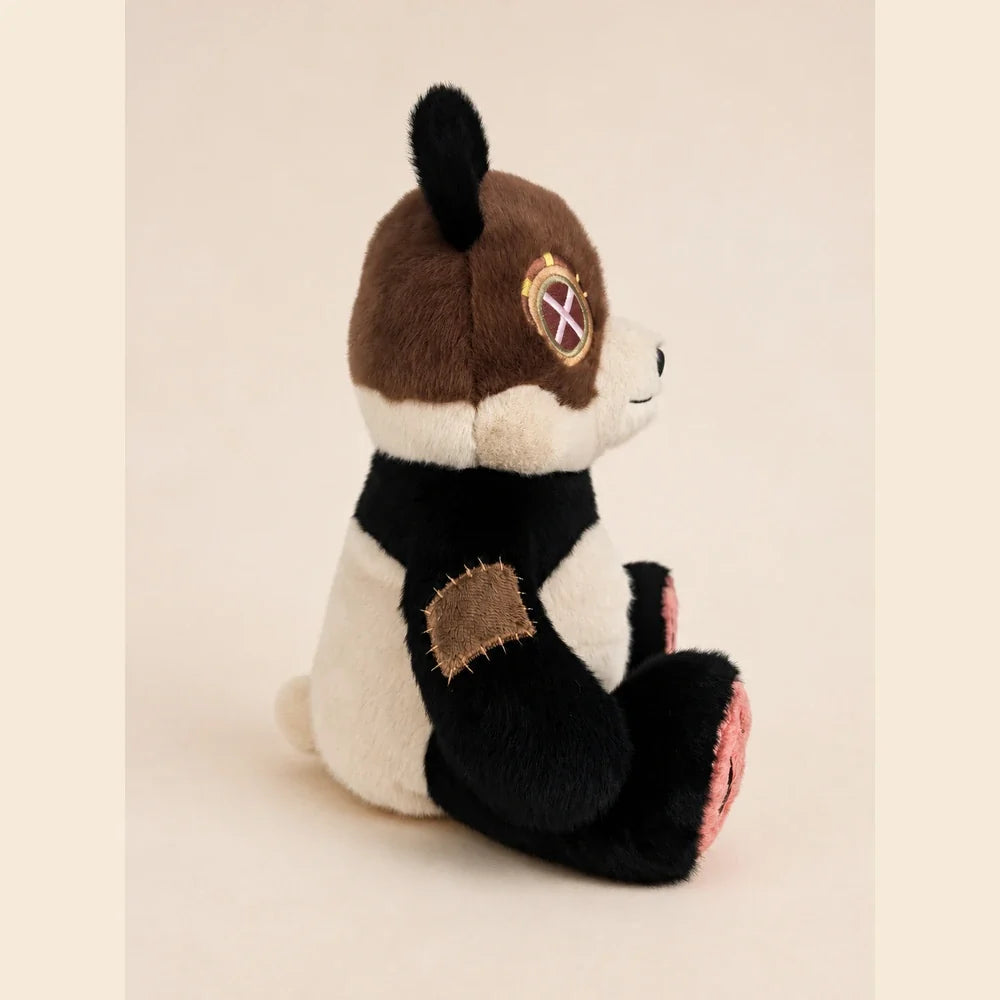 Steampunk Panda Stuffed Animal - Right Side View