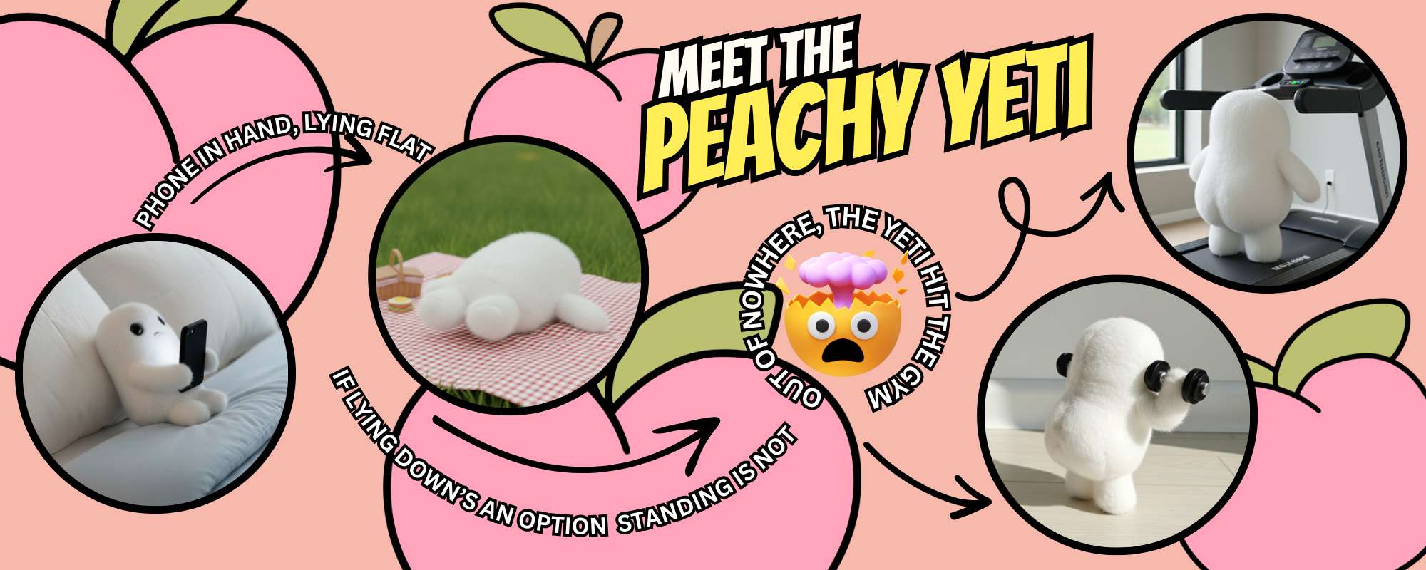 Peach Yeti banner