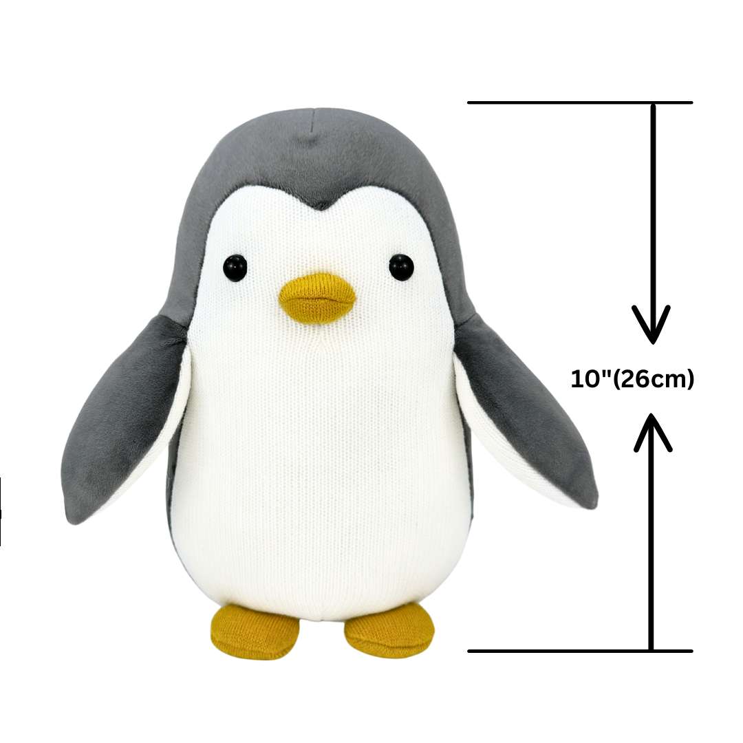 Cute Knitted Penguin Stuffed Animal