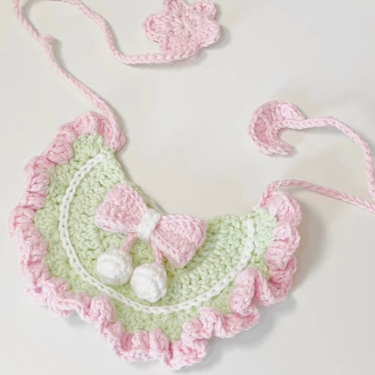 Cute Pet Bandana Crochet DIY Kit