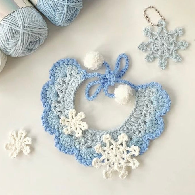 Cute Pet Bandana Crochet DIY Kit