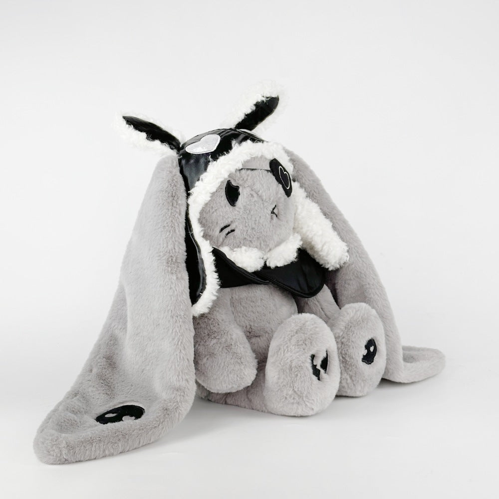 Cool Pilot Lop-Eared Bunny Stuffed Animal