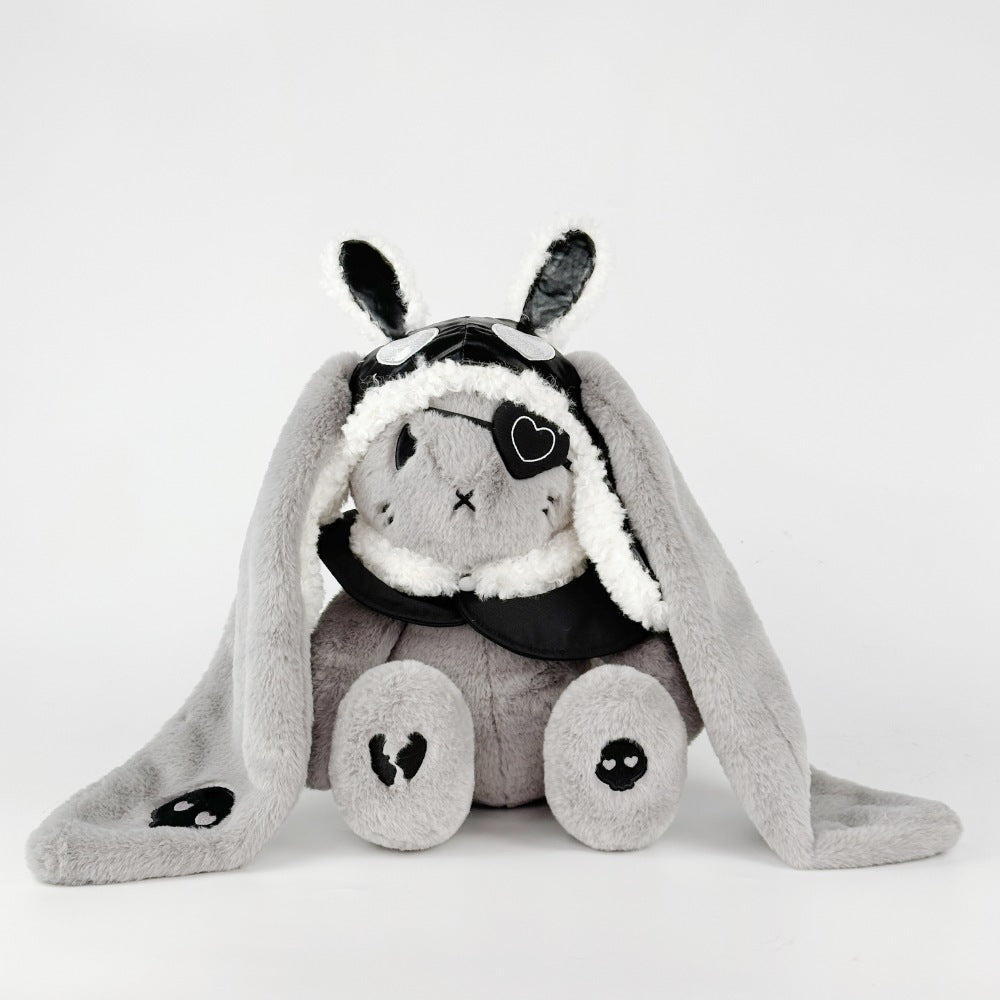 Cool Pilot Lop-Eared Bunny Stuffed Animal