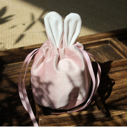 pink bunny bag