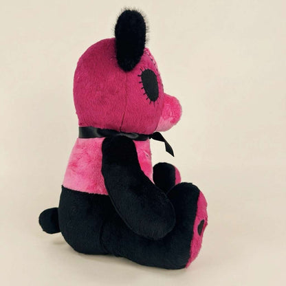 Emo Split Face Teddy Bear