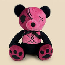 Emo Split Face Teddy Bear