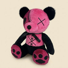 Emo Split Face Teddy Bear