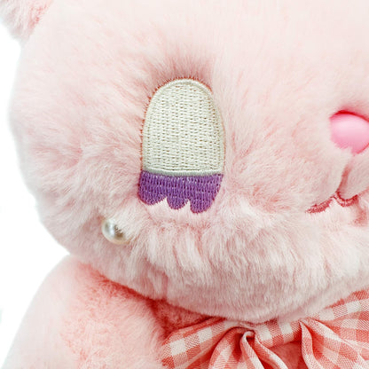 pink bear eye detail