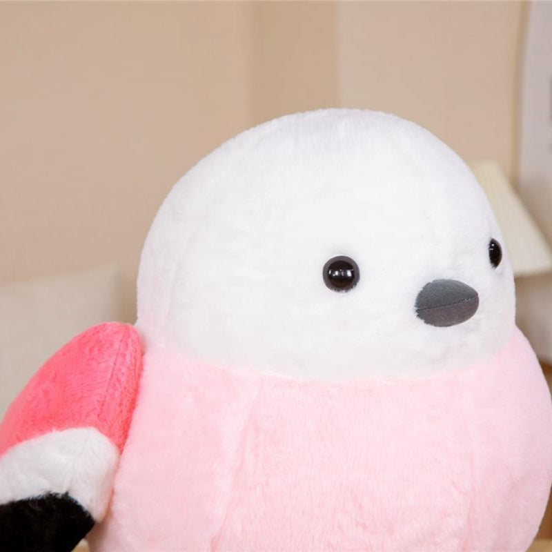 Pink Cubby Bird Stuffed Animal