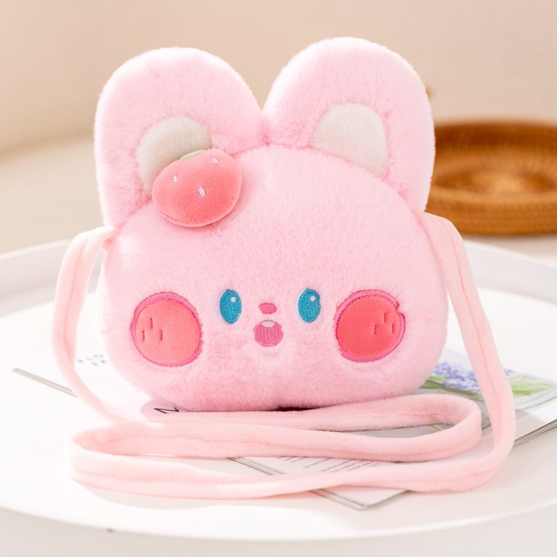 Cute Pink Bunny Head Bag