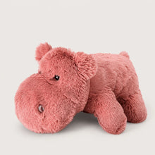 Pink Faux Rabbit Fur Elephant Plush – Front Three-Quarter View