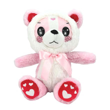 Stuffed pink bear
